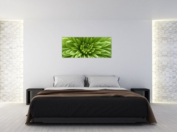 Tablou - Imagine macro a unei plante (120x50 cm)