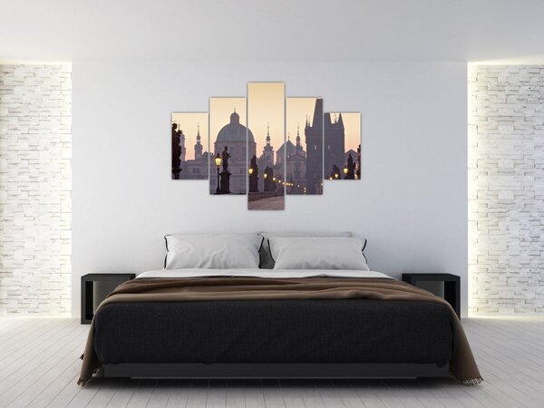 Tablou - Podul Charles (150x105 cm)
