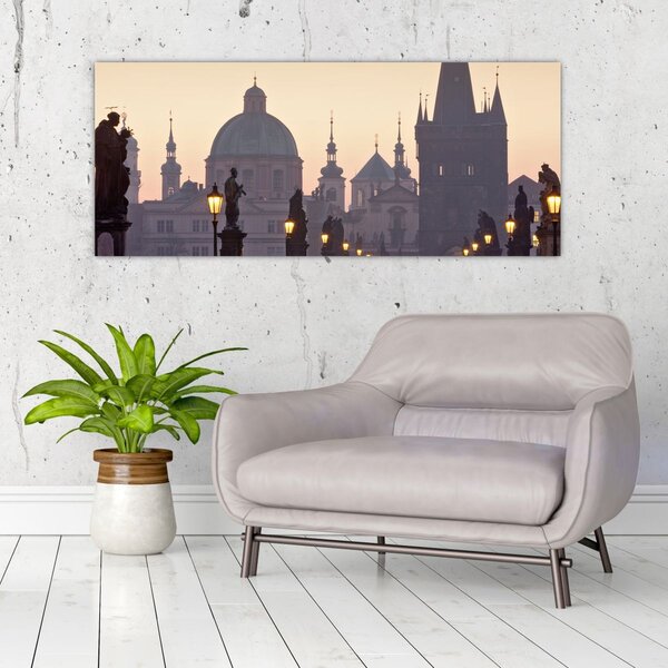 Tablou - Podul Charles (120x50 cm)