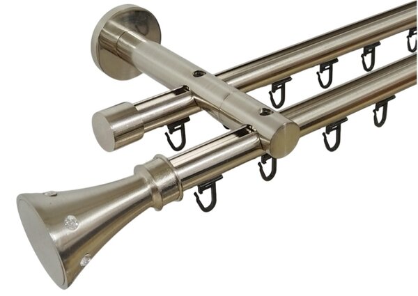 Galerie dubla PRINDERE PERETE suport universal TEAVA PROFIL -CARTER /19 -INOX