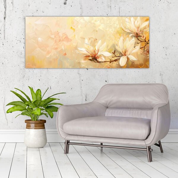 Tablou - Flori (120x50 cm)