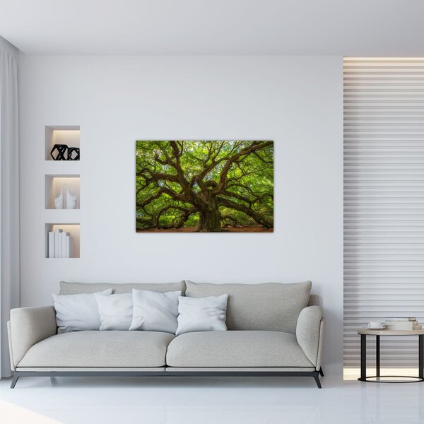 Tablou - Copac verde (90x60 cm)