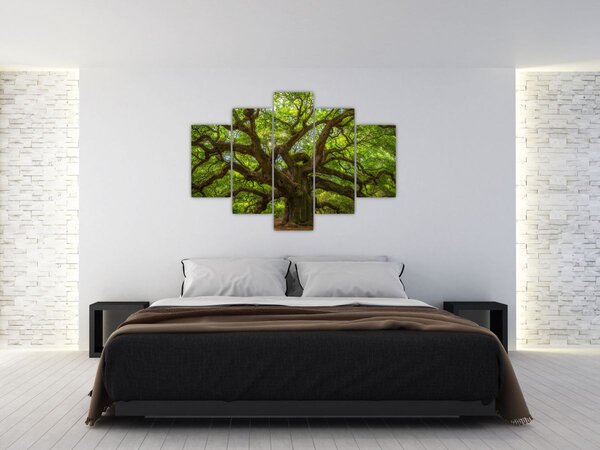 Tablou - Copac verde (150x105 cm)