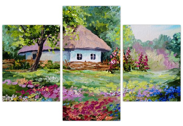 Tablou - Cabană (90x60 cm)