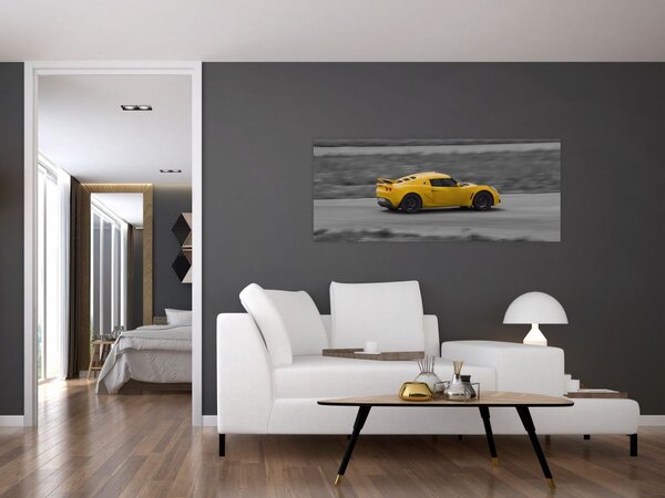 Tablou - Mașină rapidă (120x50 cm)
