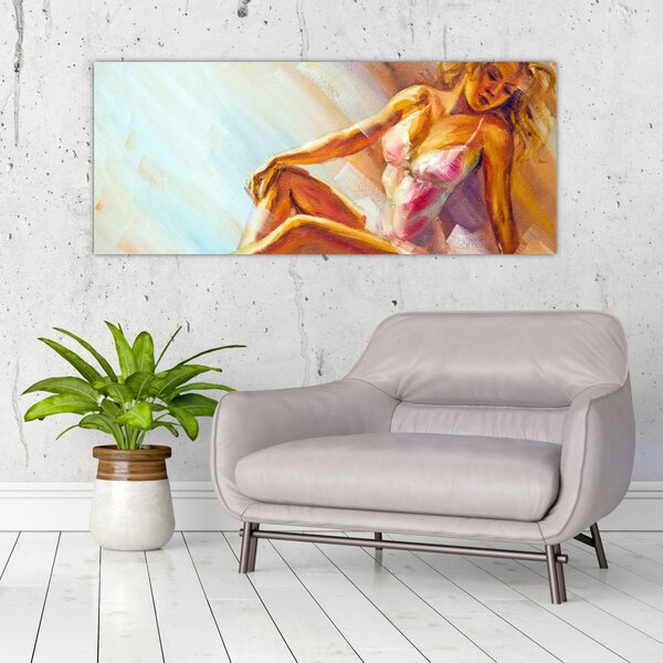 Tablou - Dansatori (120x50 cm)