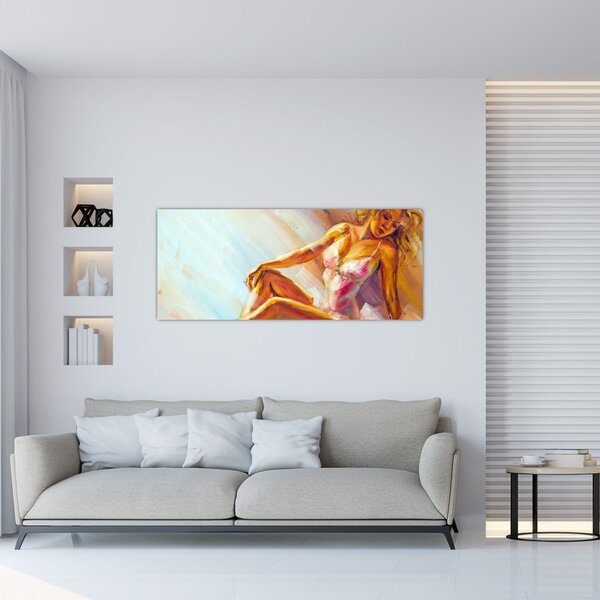 Tablou - Dansatori (120x50 cm)