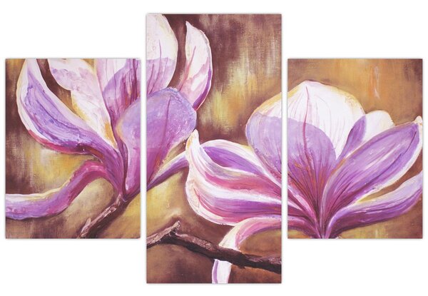 Tablou - Flori de magnolie (90x60 cm)