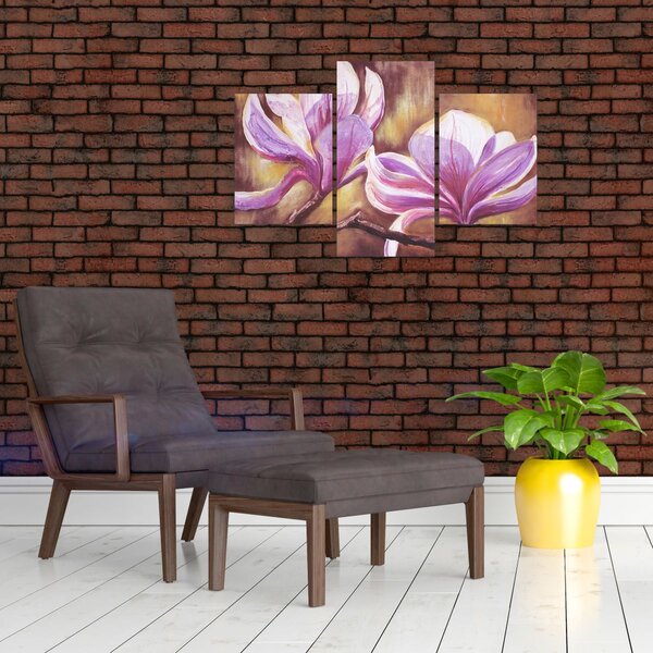 Tablou - Flori de magnolie (90x60 cm)
