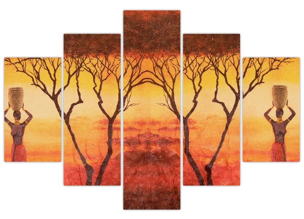 Tablou - Savana africană (150x105 cm)