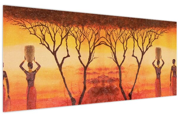 Tablou - Savana africană (120x50 cm)