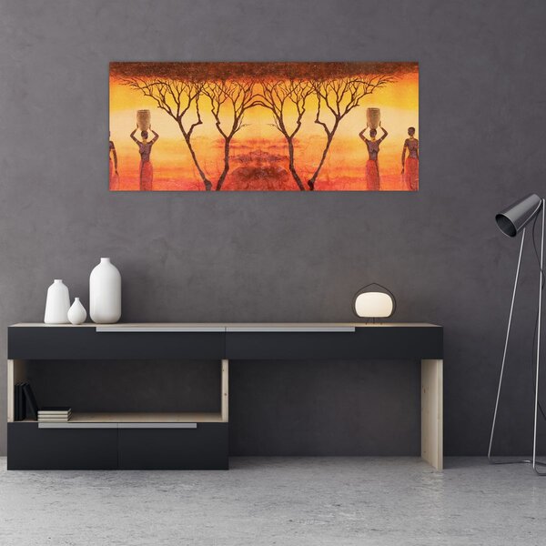 Tablou - Savana africană (120x50 cm)