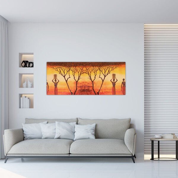 Tablou - Savana africană (120x50 cm)