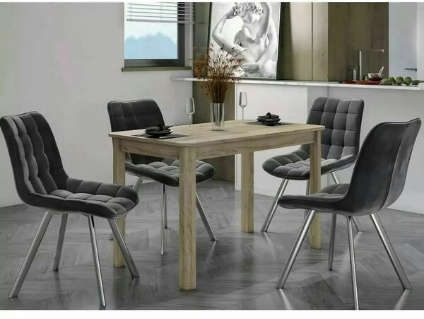 Masa extensibila DIEGO II, stejar sonoma, 105/140x65x75 cm