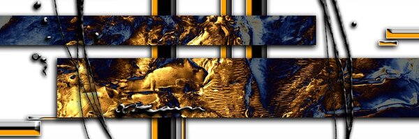 Tablou abstracție de lux