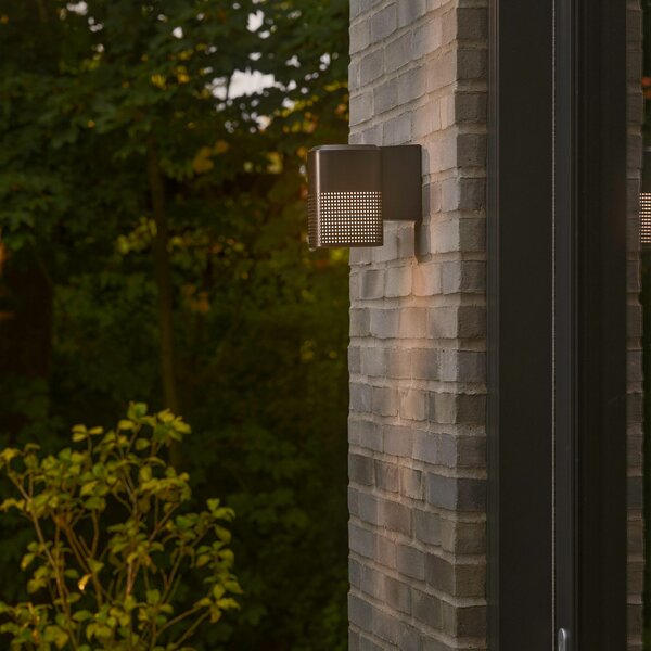 Lămpi de exterior Nordlux, Sidara, reglabil, Negru, Balcon, Aluminiu, Modern