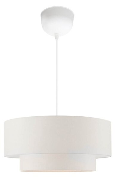Lustra Sombre tesatura alba 30x15x70 cm