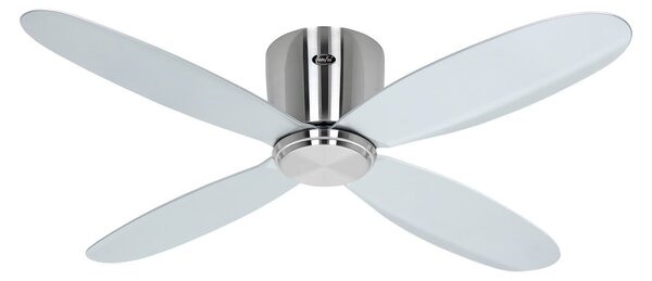 ECO PLANO II Ventilator de tavan inteligent Ø 112 cm argintiu - CasaFan CasaFan, Eco Plano II, Metalic, Camera de zi, Plastic, Modern