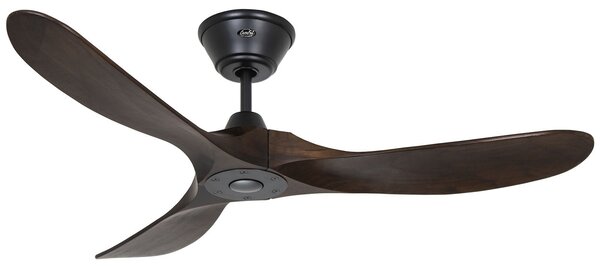 ECO GENUINO Ventilator de tavan negru/nuc 122 - CasaFan CasaFan, Eco Genuino, Lemn, Camera de zi, Lemn, Modern
