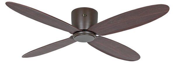 Ventilator de tavan inteligent ECO PLANO II, 132 cm, nuanță de nuc - CasaFan CasaFan, Eco Plano II, Lemn, Camera de zi, Plastic, Modern