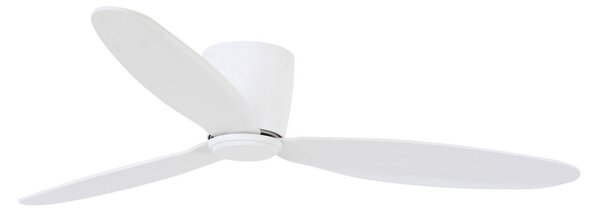 Ventilator de tavan Airfusion Radar, alb, Ø 132 cm - Beacon Beacon Lighting, Airfusion Radar, Alb, Camera de zi, Lemn, Modern
