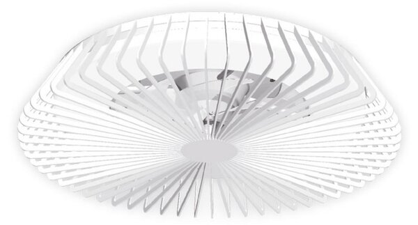 Ventilator de tavan inteligent cu LED Himalaya, alb, DC, silențios - Mantra Mantra Iluminación, Himalaya, reglabil, Alb, Camera de zi, Metal, Modern