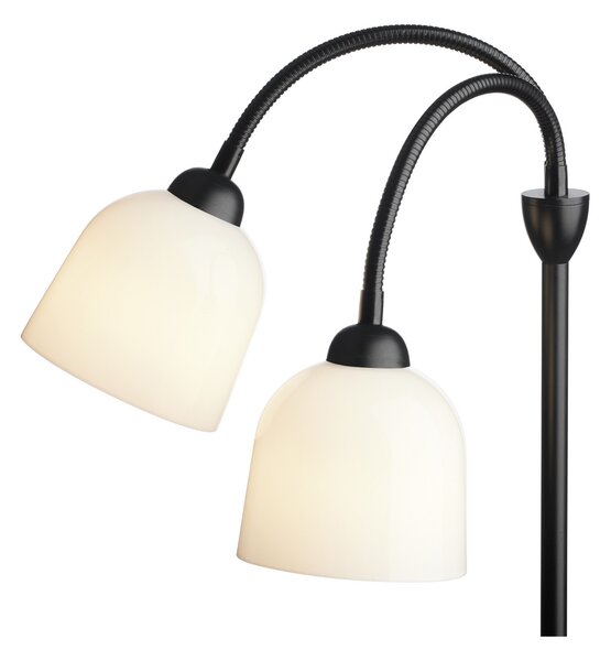 Lampadar Halo Design, GLOW, Negru, Camera de zi, Metal, Design