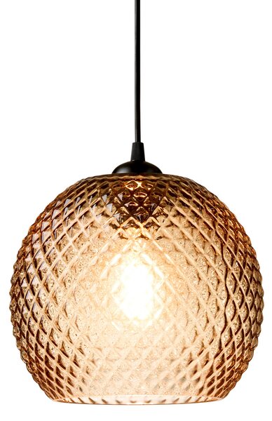 Lustră Pendul Halo Design, NOBB, reglabil, Bej, Camera de zi, Sticlă, Design