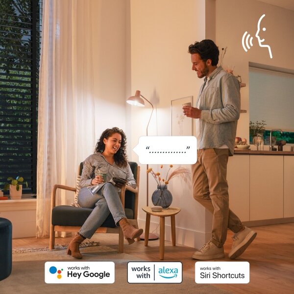 Bec LED RGB reglabil Philips SMART A60 E27/8,5W/230V 2200-6500K + telecomandă