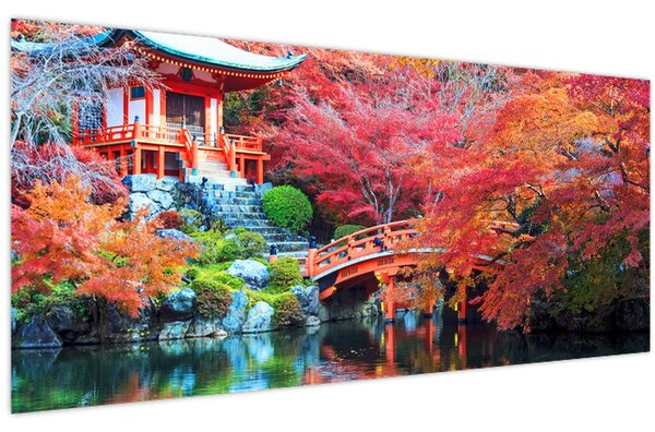 Tablou - Peisaj oriental (120x50 cm)