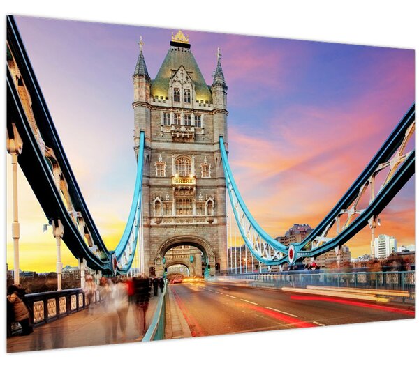 Tablou - Tower Bridge (90x60 cm)