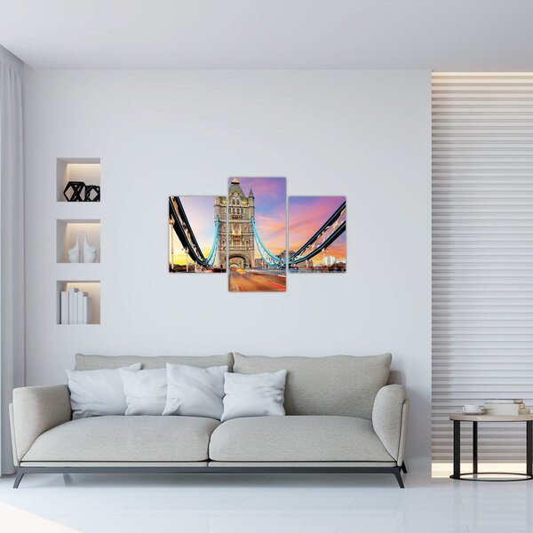 Tablou - Tower Bridge (90x60 cm)
