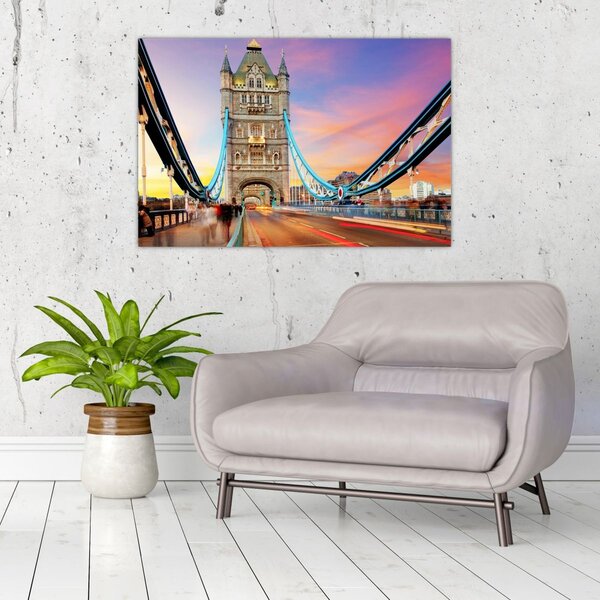 Tablou - Tower Bridge (90x60 cm)