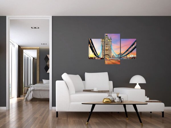 Tablou - Tower Bridge (90x60 cm)