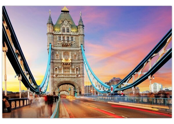 Tablou - Tower Bridge (90x60 cm)