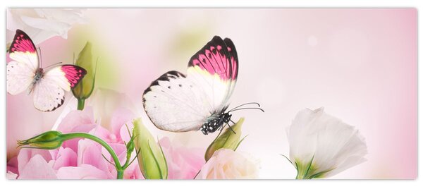 Tablou - Fluturele (120x50 cm)
