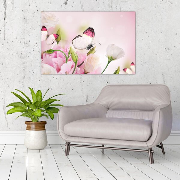 Tablou - Fluturele (90x60 cm)
