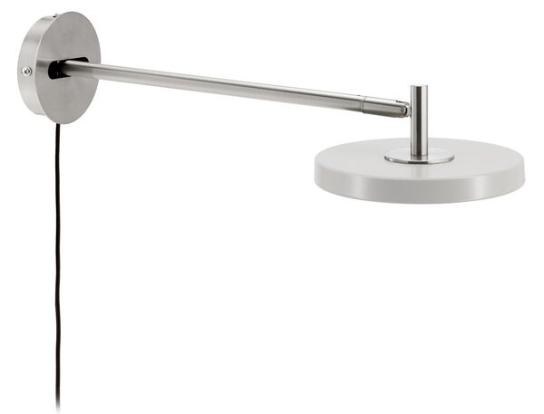 Lampă de perete UMAGE, Asteria Long, reglabil, Gri, Camera de zi, Metal, Design
