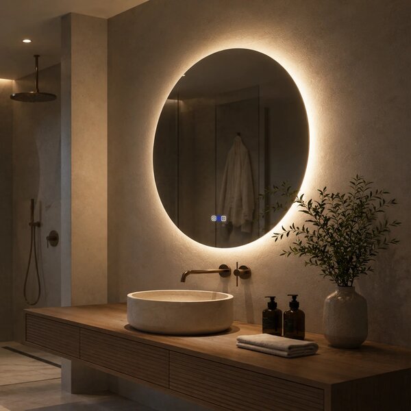 Oglinda LED Rotunda - Gama Reyze Ambient
