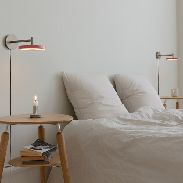 Lampă de perete UMAGE, Asteria Short, reglabil, Portocaliu, Camera de zi, Metal, Design