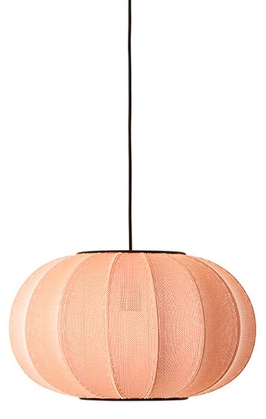 Lustră Pendul Made By Hand, Knit-Wit 45, reglabil, Roz / Rosé, Camera de zi, Țesătură / Textil, Scandinavă