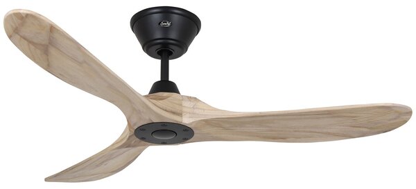 ECO GENUINO Ventilator de tavan negru/lemn deschis 122 - CasaFan CasaFan, Eco Genuino, Lemn, Camera de zi, Lemn, Modern