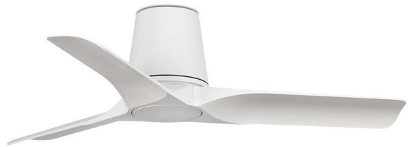 Ventilator de tavan Hey S, alb, motor cu curent continuu, silențios, Ø 90 cm FARO BARCELONA, Hey S, Alb, Camera de zi, Plastic, Modern