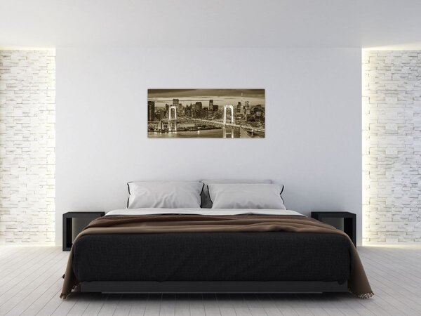 Tablou - Orașul de aur (120x50 cm)