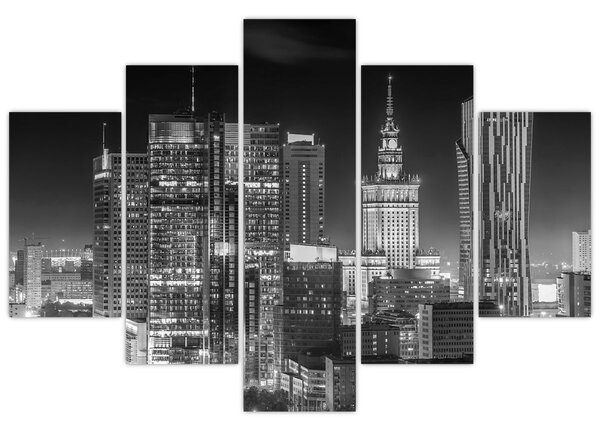 Tablou - Alb și negru New York (150x105 cm)
