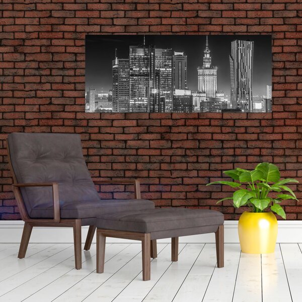 Tablou - Alb și negru New York (120x50 cm)