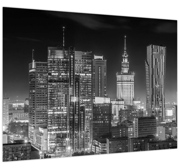 Tablou - Alb și negru New York (70x50 cm)