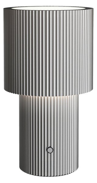 Lampă de masă Herstal, Iluma, reglabil, Metalic, Camera de zi, Aluminiu, Modern