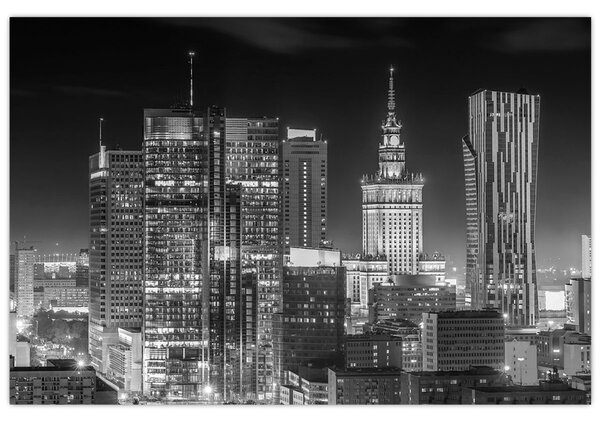 Tablou - Alb și negru New York (90x60 cm)