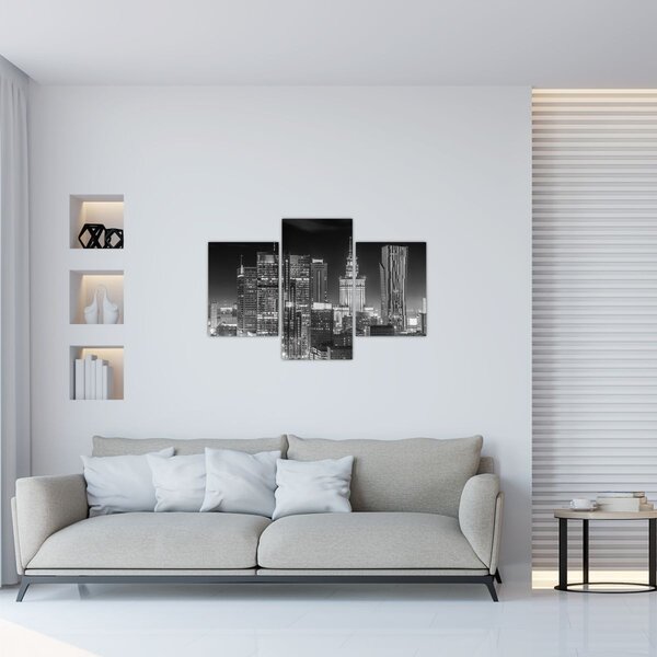 Tablou - Alb și negru New York (90x60 cm)